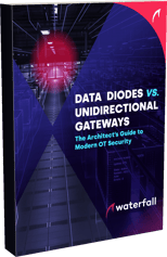 Data Diodes vs. Unidirectional Gateways guide cover Data Diodes vs. Unidirectional Gateways guide cover